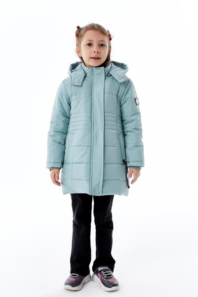 benitto kids Girl's Hooded Winter Inflatable Coat 51355