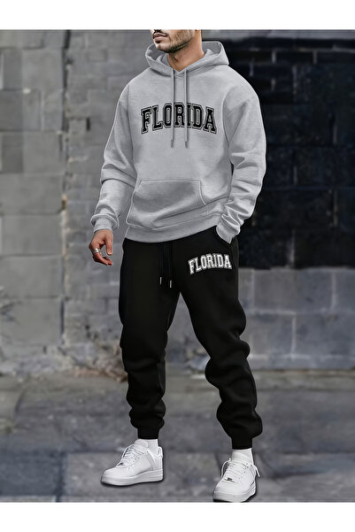 CLASSY.MODA Calle 00 Premium 3 Threaded Oversize Hoodie Set Series