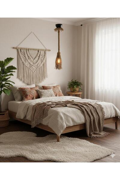 BİAVİZE HALAT SARKIT 50 CM E27 DUY OTANTİK AVİZE