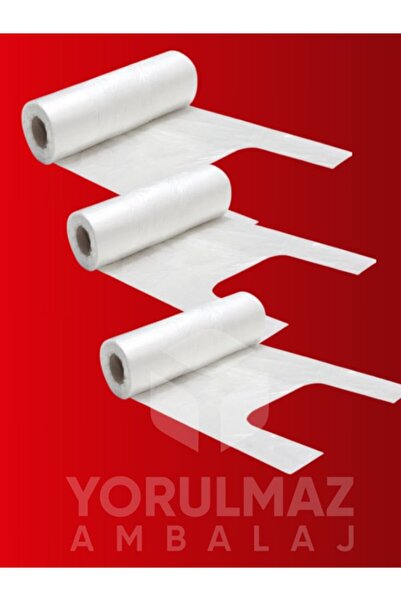 yorulmaz ambalaj Şeffaf Rulo Poşet Seti 3’lü | Küçük, Orta, Büyük Boy | Dayan...