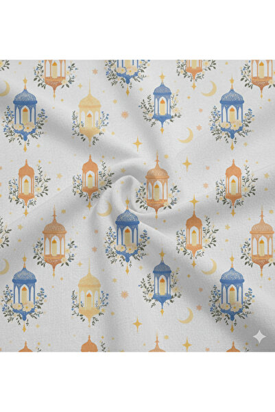 podyum baskı Ramazana Special Design Upholstery Fabric Suitable for Kirlent T...