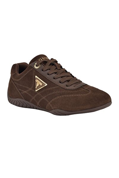 Guess Gabiey low profile suede lace-up sneakers