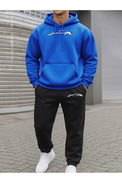 CLASSY.MODA Calle 00 Premium 3 Threaded Oversize Hoodie Set Series