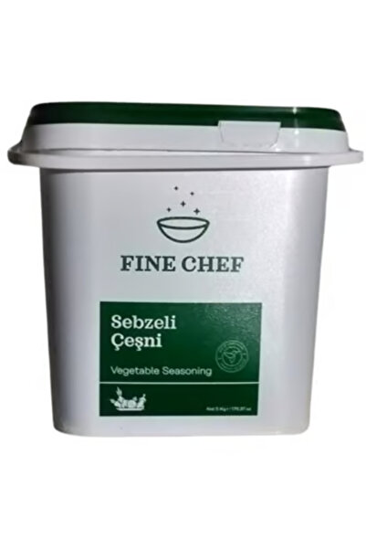Giztat Fine Chef Sebzeli Çeşni 5 Kg