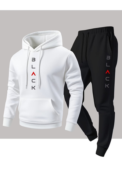 CLASSY.MODA Calle 00 Deluxe Edition 3 Threaded Hoodie and Bottom Set