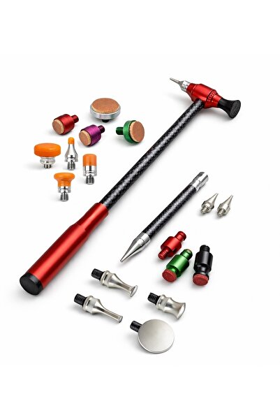 Akın Kaporta Market PDR BOYASIZ GÖÇÜK DÜZELTME KARBON ÇEKİÇ KARBON KALEM VE 2...