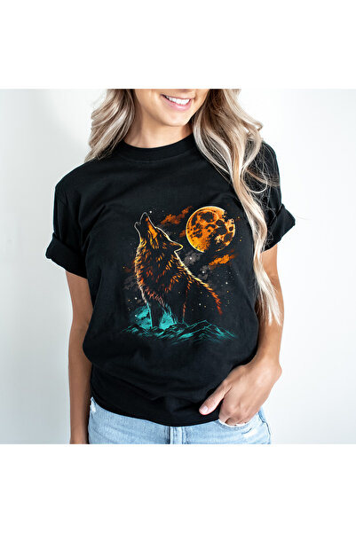 Kartier Tricou Dama Negru Shattered Moon