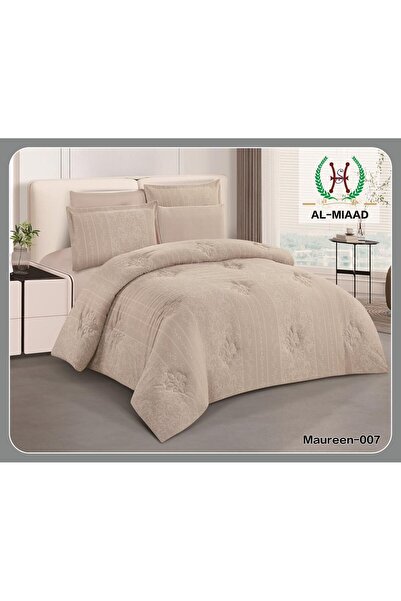 Graciana Luxurious and elegant jacquard double bed set, 6 pieces