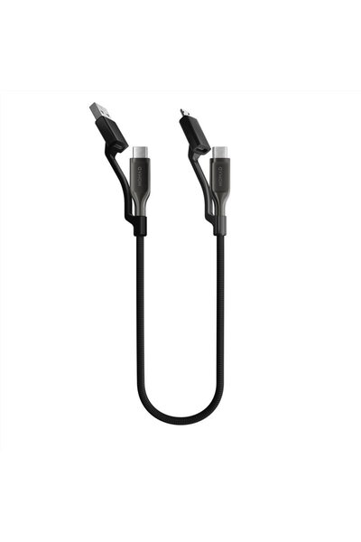 Nomad Cablu universal Kevlar USB-C, 0,3 m, carbură
