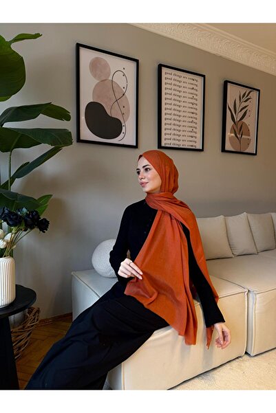 diorel Velora %100 Doğal Pamuk İpek Seri-Kiremit