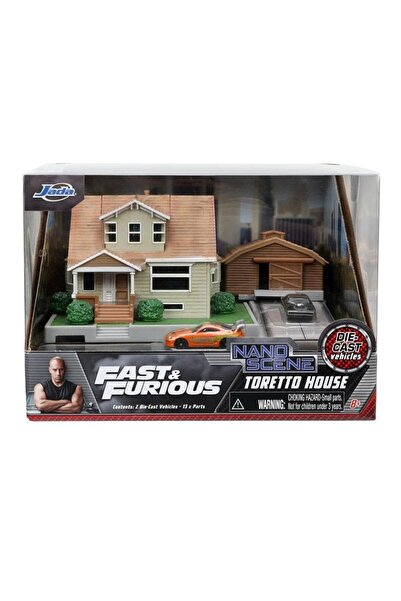 Simba Τζάντα Φαστ εντ Φιούριος Σκηνικό Νάνο Σπίτι του Τορέτο με Μεταλλικά Αυτ...