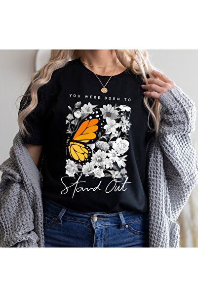 Kartier Tricou Dama Negru Stand Out