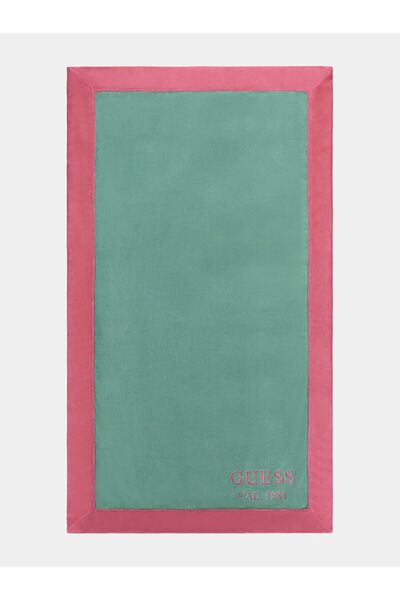 Guess Logo beach towel