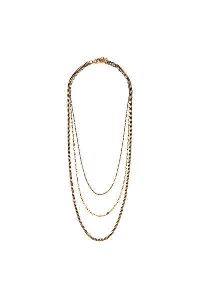 Mon Reve Courtney Altın Kaplama Zincir Kolye