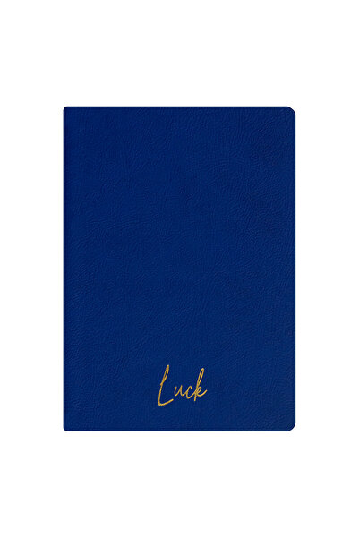 Kum Yayınevi Luck Notebook - Textured Thermo Hard Cover - Unlined 192 Pages –...