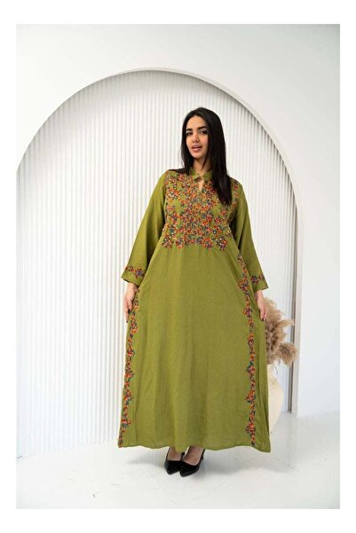 Cinderella Embroidered Cotton Traditional Jalabiya