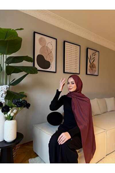 diorel Velora %100 Doğal Pamuk İpek Seri-Mürdüm Bordo