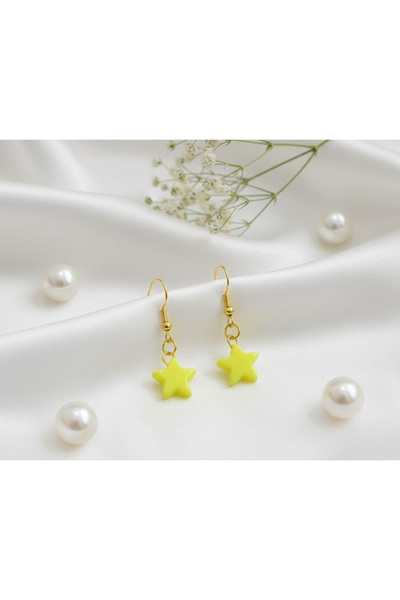 Shiklik أقراط نسائية أنيقة بتصميم نجمة مينيماليستية