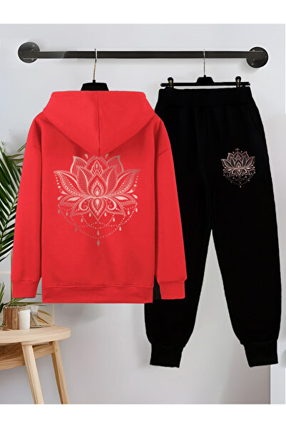 CLASSY.MODA Calle 00 Deluxe Edition 3 Threaded Hoodie and Bottom Set