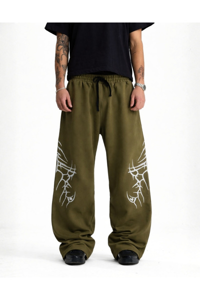 BPM Rituel Nightwire Design Baggy Sweatpants