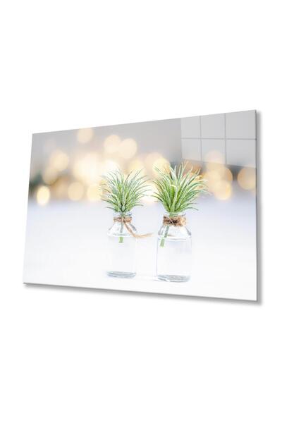 idealizbiz Tablou din sticlă pentru sticle de iarbă