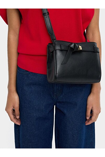 PARFOIS Kadın Kemer Detaylı Çapraz Çanta