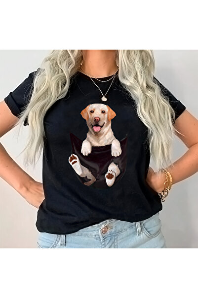 Kartier Tricou Dama Negru Labrador
