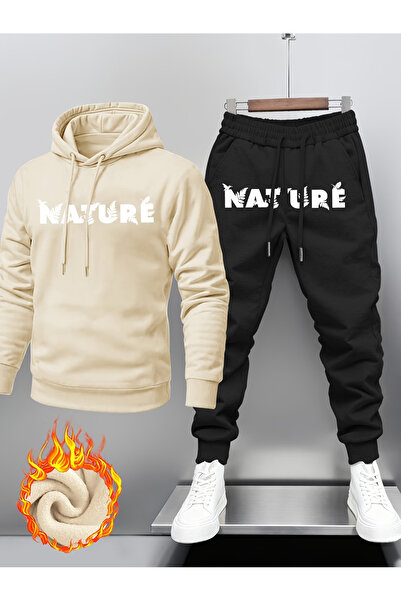 CLASSY.MODA Calle 00 Deluxe Edition 3 Threaded Hoodie and Bottom Set