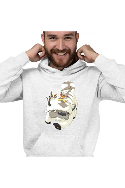 OEM Men's Hoodie Avatar Airbender Appa Airbender Momo