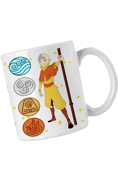 OEM Avatar Airbender The 4 Elements Mug