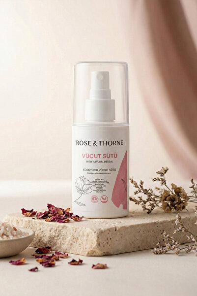 ROSE & THORNE Koruyucu Vücut Sütü - Bebekler Ve Yetişkinler Için Doğal Bakım ...