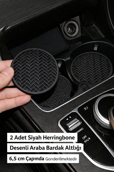 Çiçek Antalya مجموعة من قطعتين من قواعد أكواب السيارة ذات النمط الهيرينغبون ب...