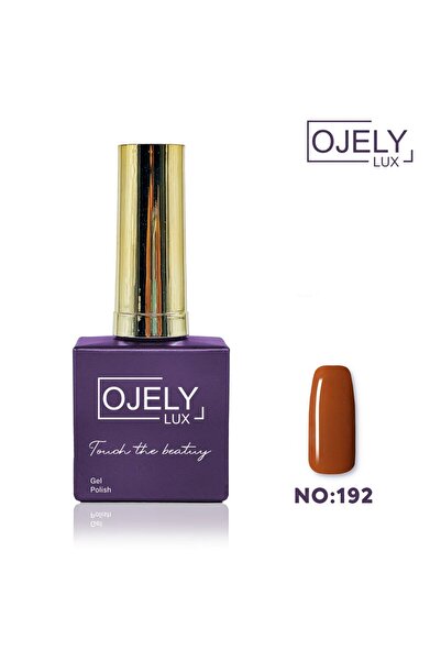 OJELY Lüx Kalıcı Oje 15 ML Sarı Ve Turuncu Seri NO. 192