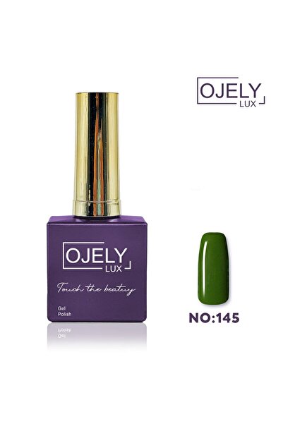 OJELY Lüx Kalıcı Oje 15 ML Deniz Yeşili Seri NO. 145