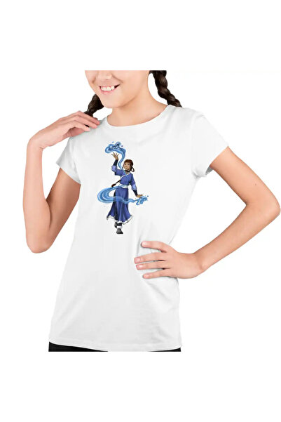 OEM Tricou Copii Fete Avatar Katara Waterbender Legenda lui Aang Arte Martiale