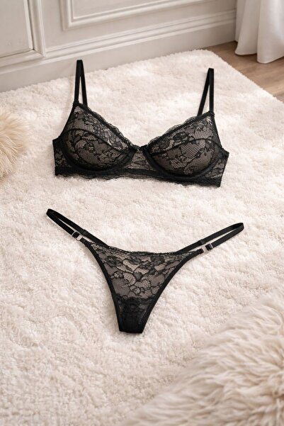 CASULA Dantel Sütyen Külot & Bralet Takımı