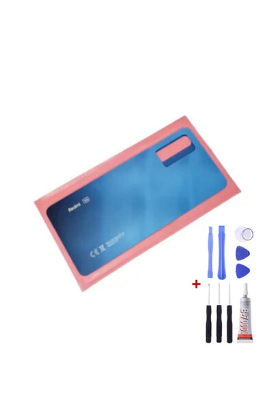 Yedcom Xiaomi Redmi Note 12 Pro 5G Mavi Arka Kapak Arka Cam Pil Kapağı Tamir ...