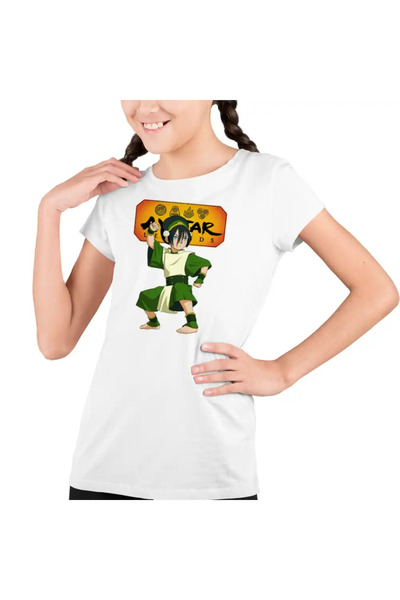 OEM Tricou Copii Fete Avatar Toph Bei Fong Legenda lui Aang Airbender