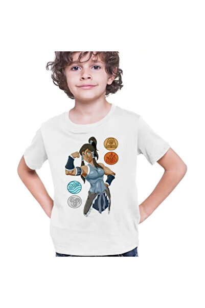 OEM Tricou Copii Baieti Avatar Legenda lui Korra Cele 4 Elemente