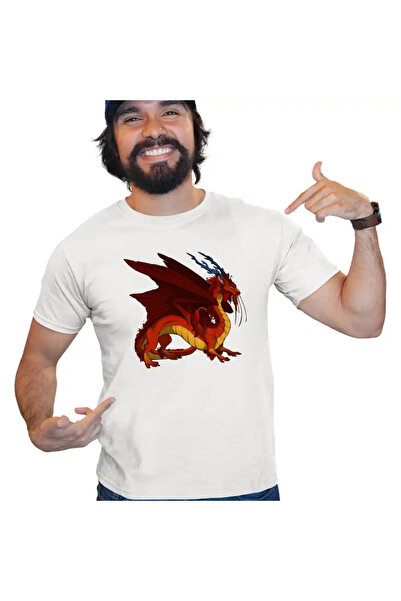 OEM Men's T-Shirt Avatar Dragon Fang Roku Anime Airbender