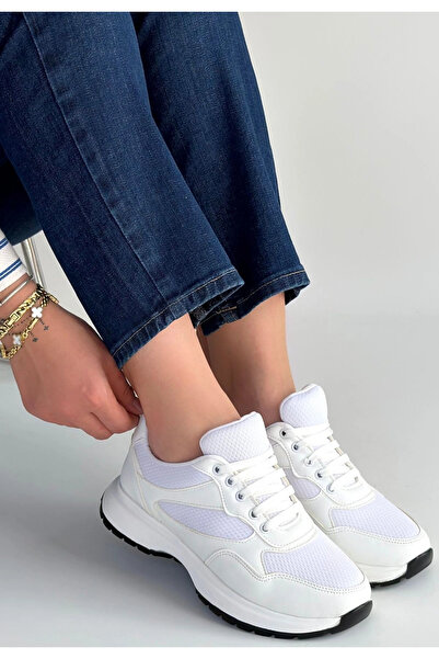 ALFA AKSESUAR 03 Slar White Skin Sports Shoes