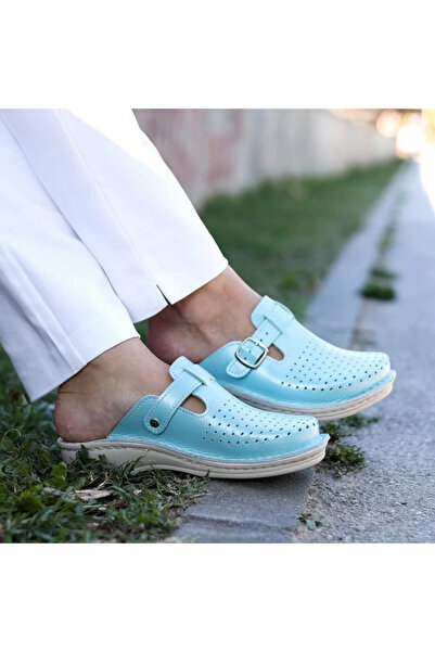 VESNA Leather slippers 168 mint