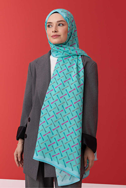 Imannoor Baby Logo Turquoise Flash Viscose