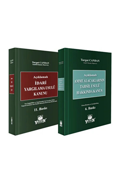 Yetkin Yayınları İdari Yargılama Usulü Kanunu - Amme Alacaklarının Tahsil Usu...