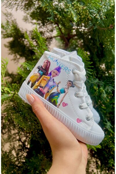 Görkem bebe ayakkabı ve tekstil Hunter Huntrix Drawing cu imprimeu helogram S...