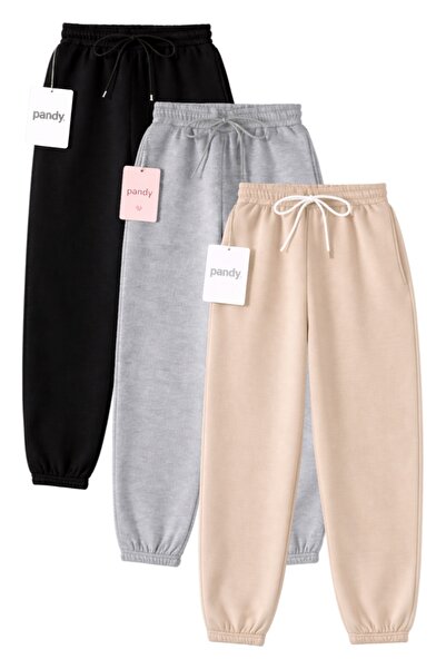 pandy Φόρμες Unisex με ελαστικά τελειώματα στα πόδια, 3 τεμαχίων