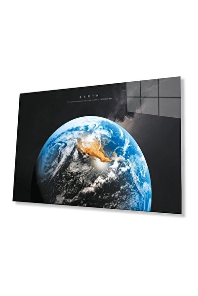 idealizbiz Sticlă temperată World Glass de 4mm, rezistentă, pentru picturi pe...