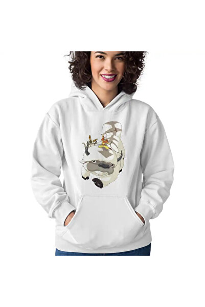 OEM Women's Hoodie Avatar Airbender Appa Airbender Momo