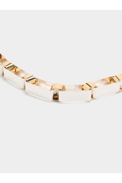 PARFOIS Uzun Zincirli İki Renkli Kolye