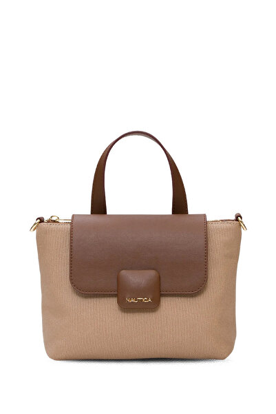 Nautica Women's Shoulder Strap Crossbody Bag Dark Beige Cn7517T – Casual Styl...